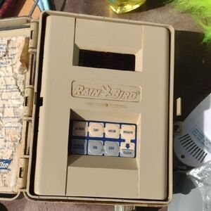 Rain Bird Irrigation Timer in Tan
